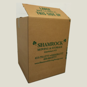 Wardrobe Box W Bar Shamrock Moving Storage